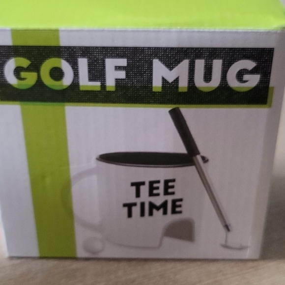 Tee Time Golf Mug – New in Box – Fun Novelty Coffee Cup Gift Set - Picture 2 of 13